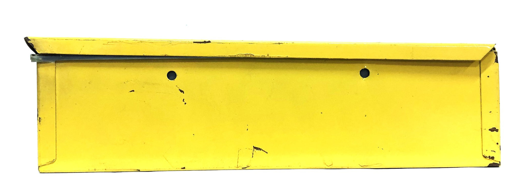 Mechanic's Choice Metal Tool Case With Dividers Broken Latch 18x12x3 Inch USED