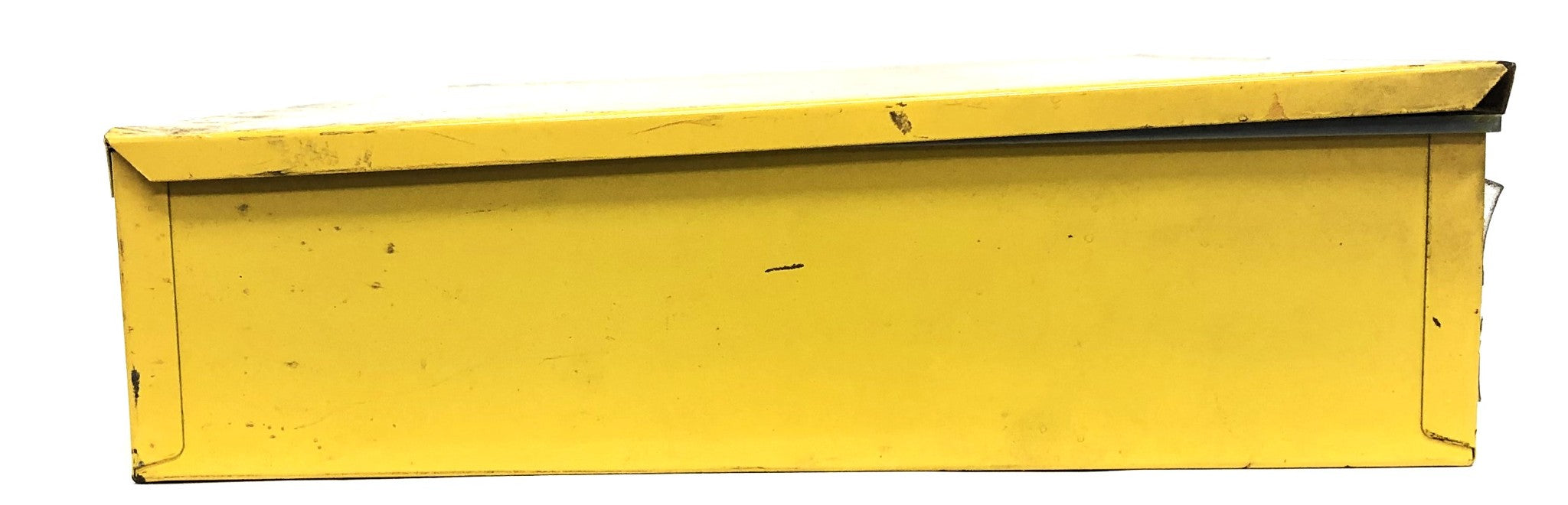 Mechanic's Choice Metal Tool Case With Dividers Broken Latch 18x12x3 Inch USED