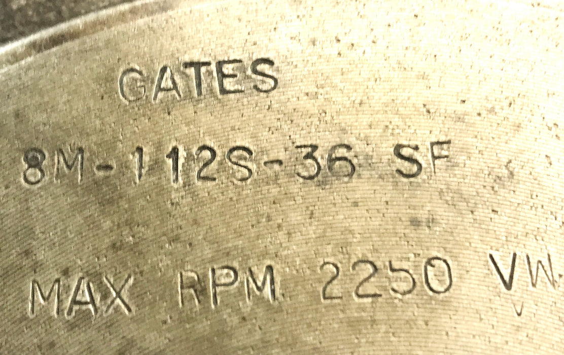 Gates Poly Chain Sprocket 8M-112S-36 NOS