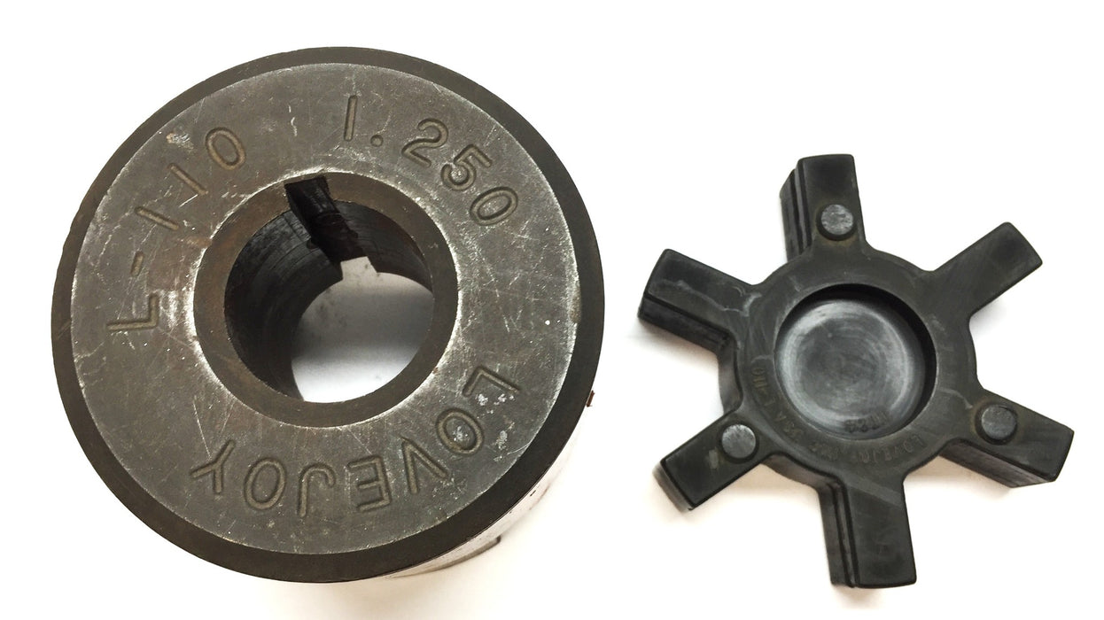 Lovejoy Jaw Coupling Hub with Insert L-110 1.250 USED