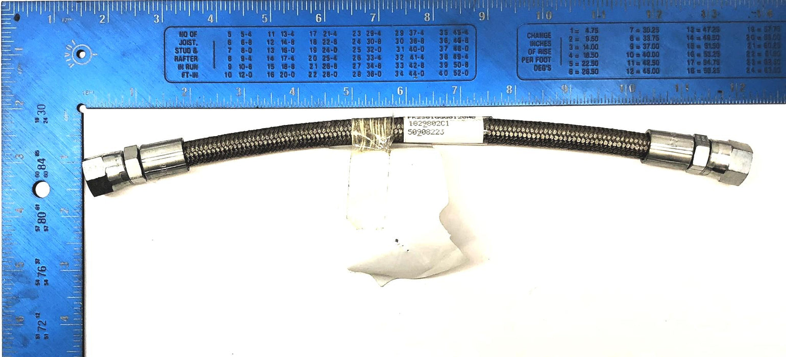 International High Pressure Braided Hose 1829802C1 NOS