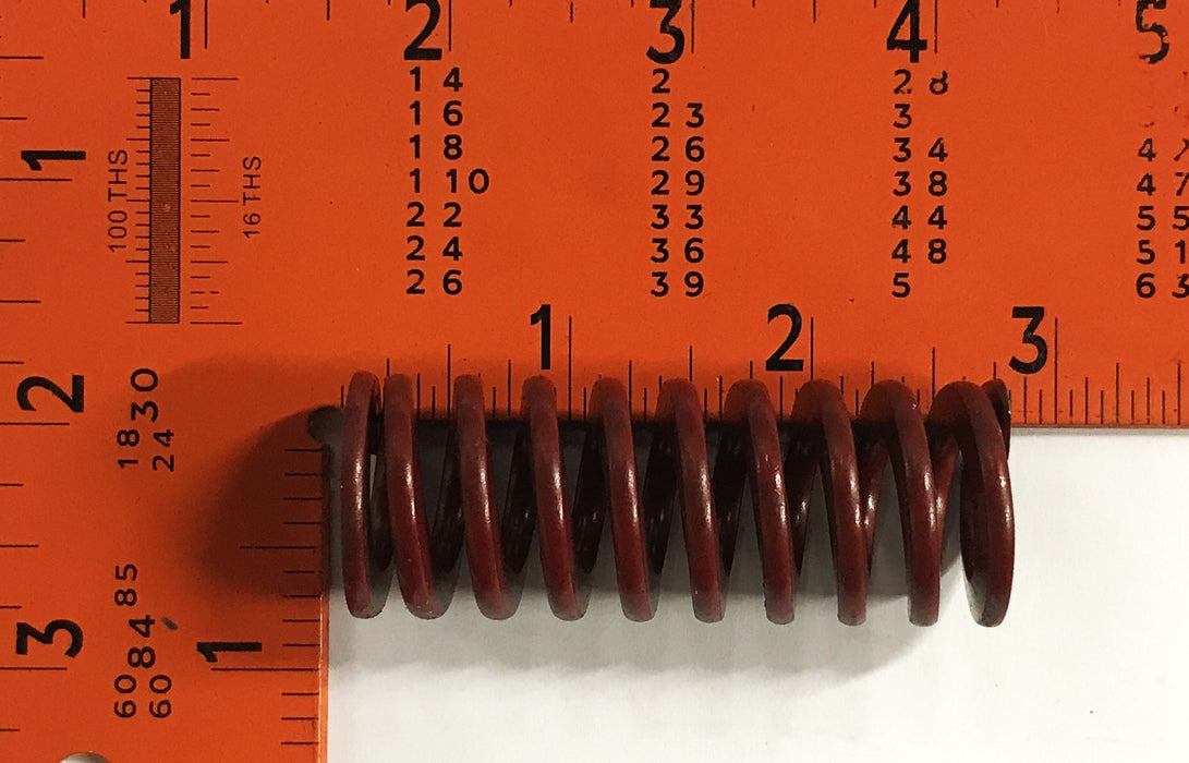 Unbranded Red Die Spring 1 inch x 2-5/8 inch [Lot of 9] NOS