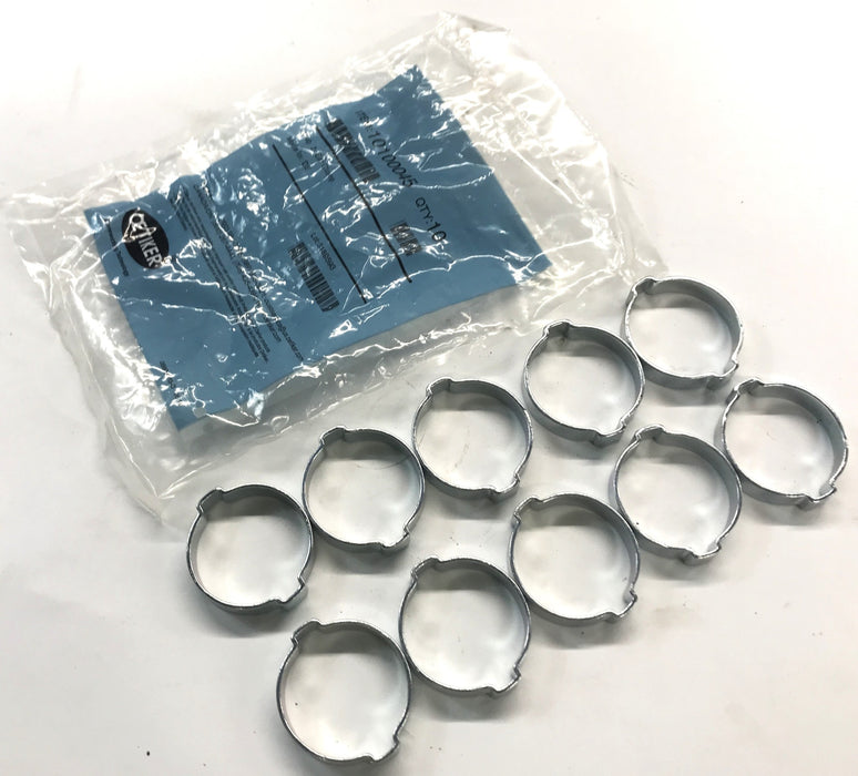 OETIKER 2 Ear Clamp Pack Of 10 10100045 NOS