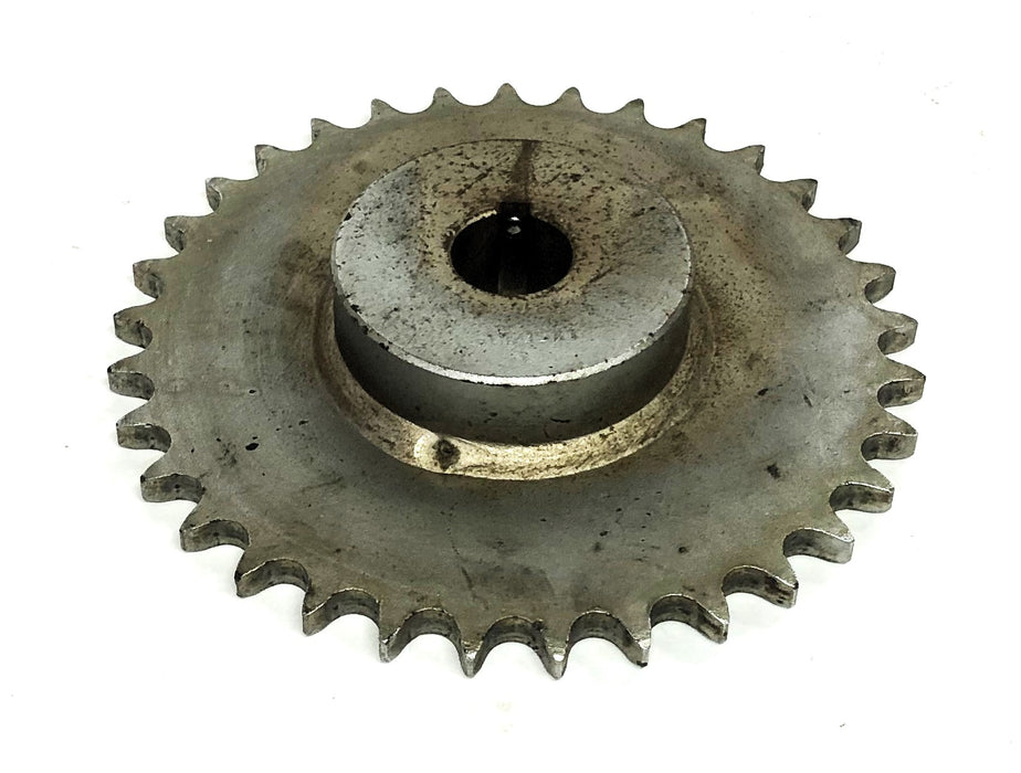 Unbranded 0.26 Inch Keyway Roller Chain Sprocket 50B33X1 NOS