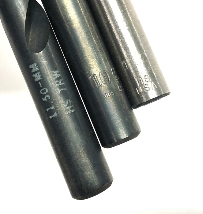 Unbranded/TRW HS Assorted Drill Bit 11.50mm And 11.0mm [Lot of 3] NOS