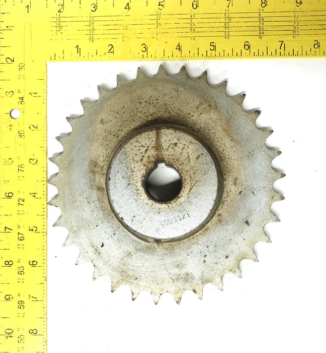 Unbranded 0.26 Inch Keyway Roller Chain Sprocket 50B33X1 NOS