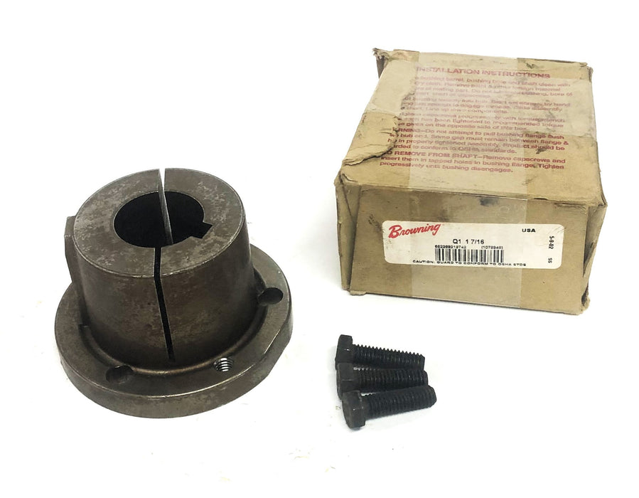 Browning Taper Lock Bushing Q1 1-7/16 NOS