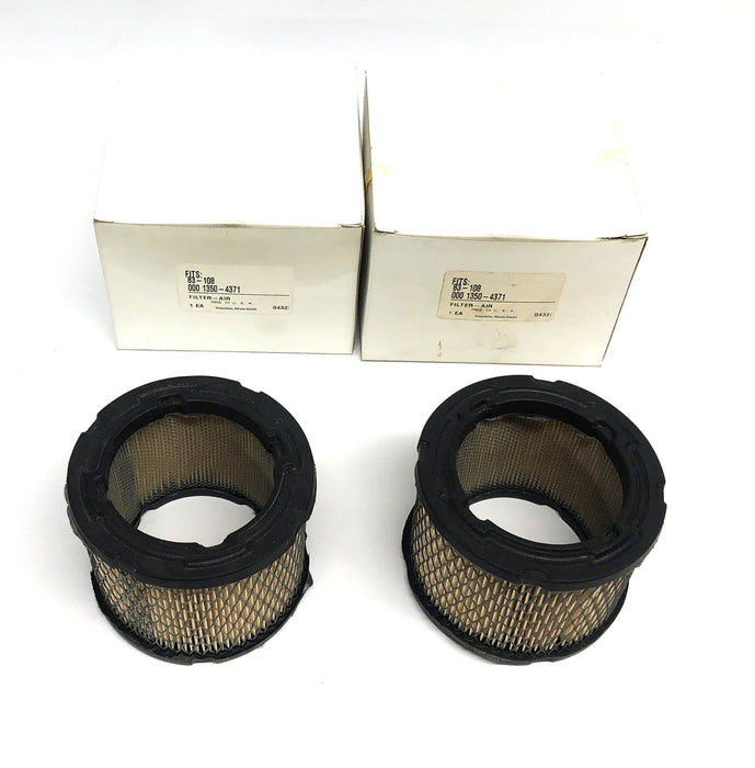 Unbranded 83-108 Air Filter 1350-4371 [Lot of 2] NOS