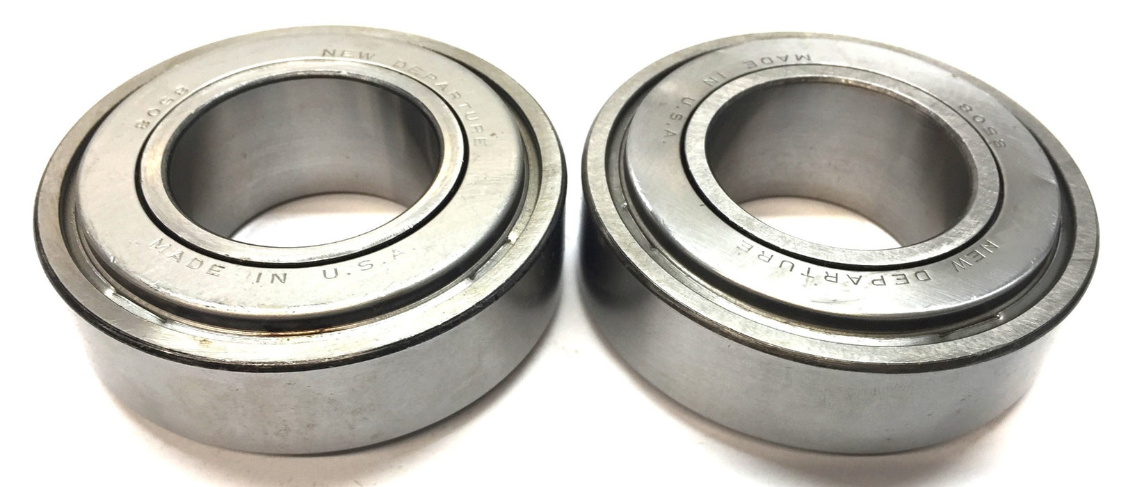 New Departure Metal Shielded Roller Ball Bearing (No Box) 8508 [Lot of 2] NOS