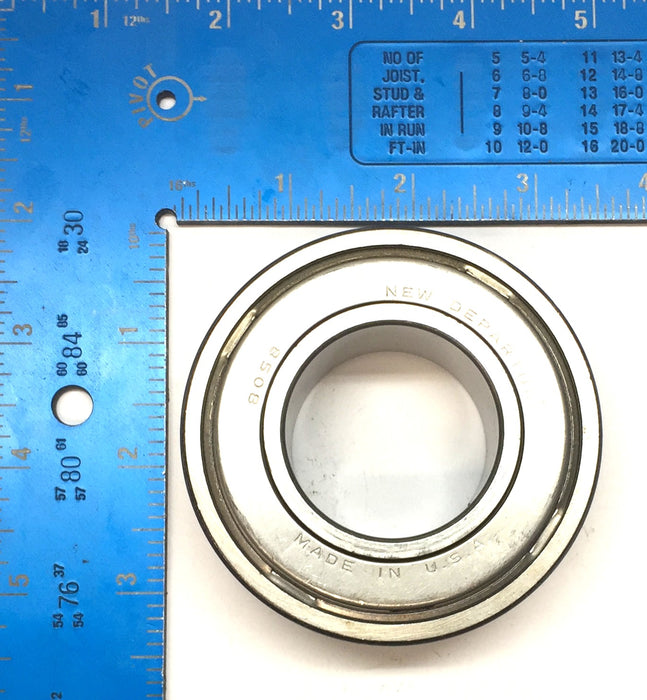New Departure Metal Shielded Roller Ball Bearing (No Box) 8508 [Lot of 2] NOS