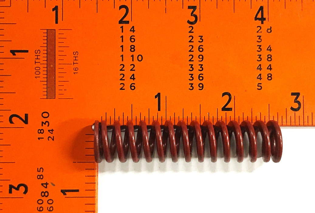 Unbranded Red Die Spring 5/8 inch Diameter x 2-5/8 inch Length [Lot of 11] NOS