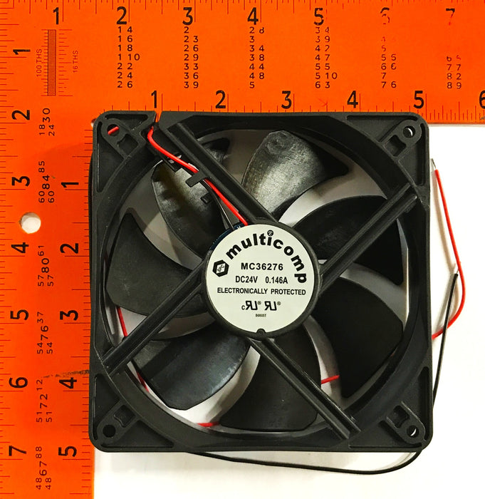 Multicomp 24 Volt DC Axial Fan MC36276 NOS