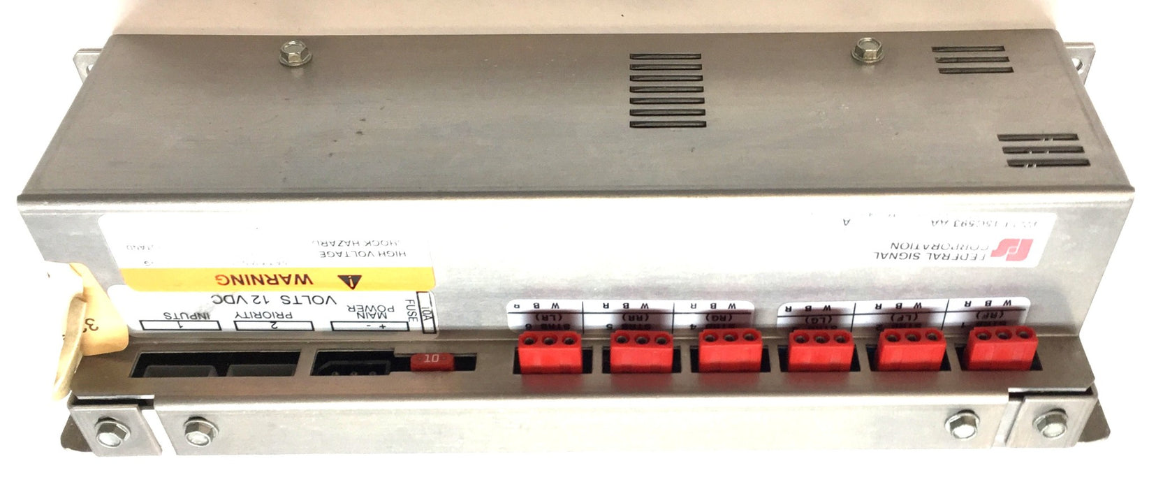 Federal Signal Series -A 6-Port Strobe Power Supply 4W7J-15C593-AA USED