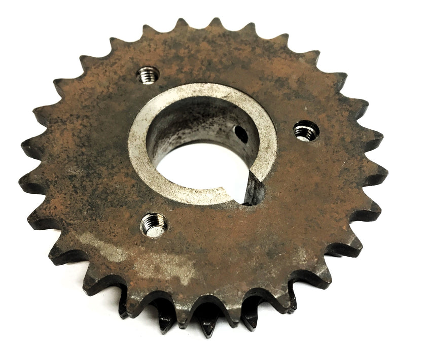Martin 1-3/8" Bore 1/2" Pitch Double Roller Chain Sprocket 40B26 NOS