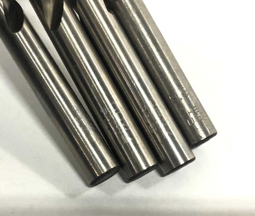 Unbranded Assorted HS 4-7/8 Inch Drill Bit 9.5mm And 9.0mm [Lot of 4] NOS