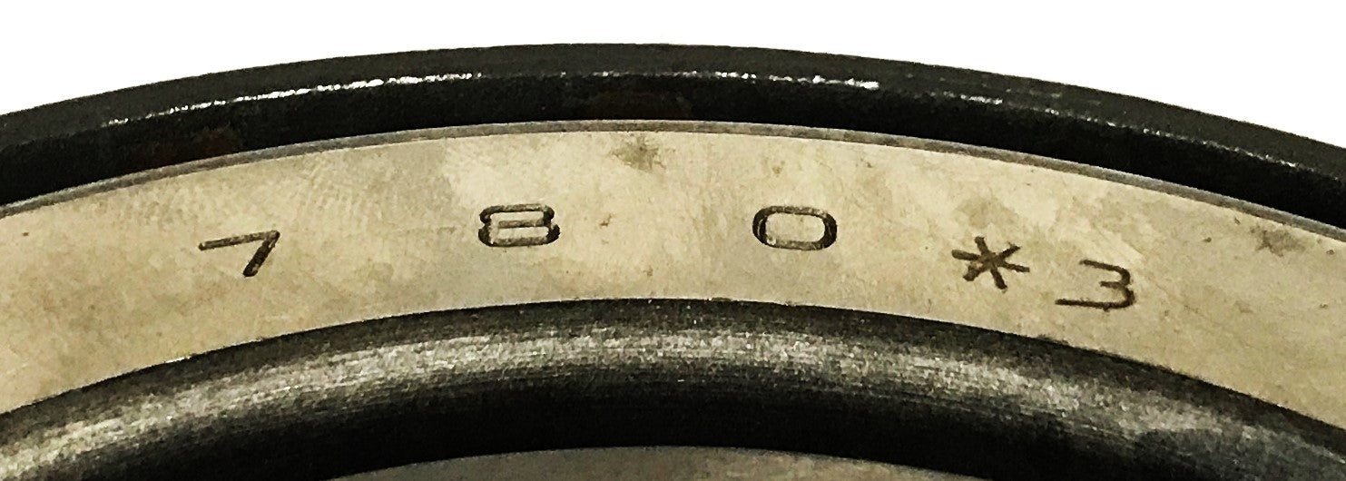 Timken Tapered Roller Bearing Cone 780*3 NOS
