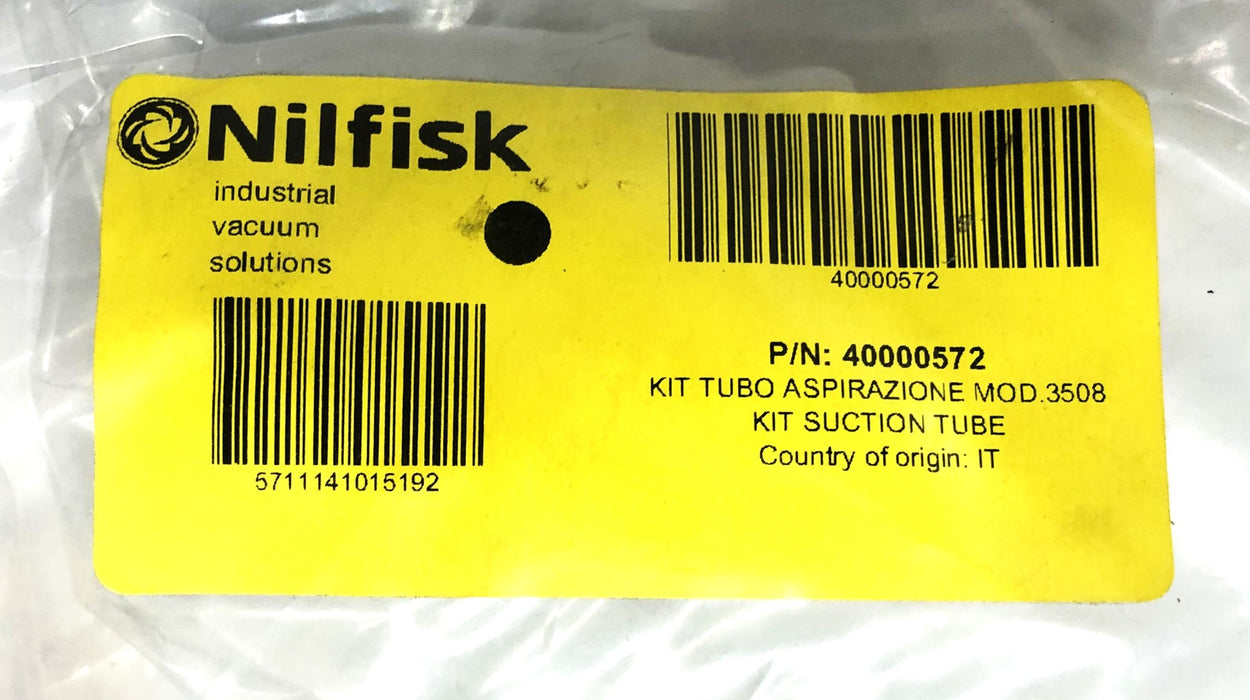 Nilfisk Suction Tube Kit 40000572 NOS