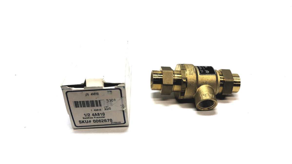 Clapet Anti-Retour Watts 1/2" Modèle 4A810 (0062670) - NOS (New Old Stock)