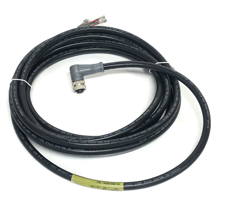 Woodhead Connectivity/Brad Harrison 300V 4AMP 12 Foot Cable 706S01D05F120 NOS
