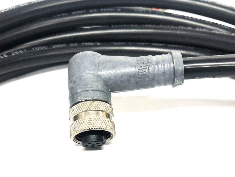 Woodhead Connectivity/Brad Harrison 300V 4AMP 12 Foot Cable 706S01D05F120 NOS