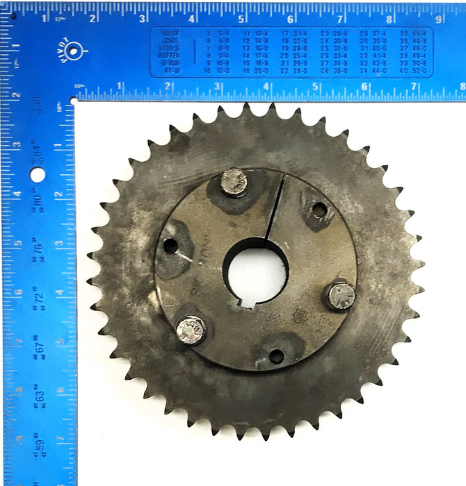 Martin Approx 1.18" Double Strand Roller Chain Sprocket D40SK40 NOS