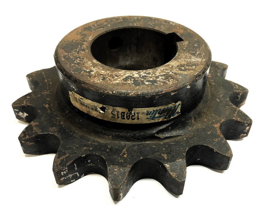 Martin Approx 2.61" Bore Roller Chain Sprocket W/ Keyway 120B15 USED