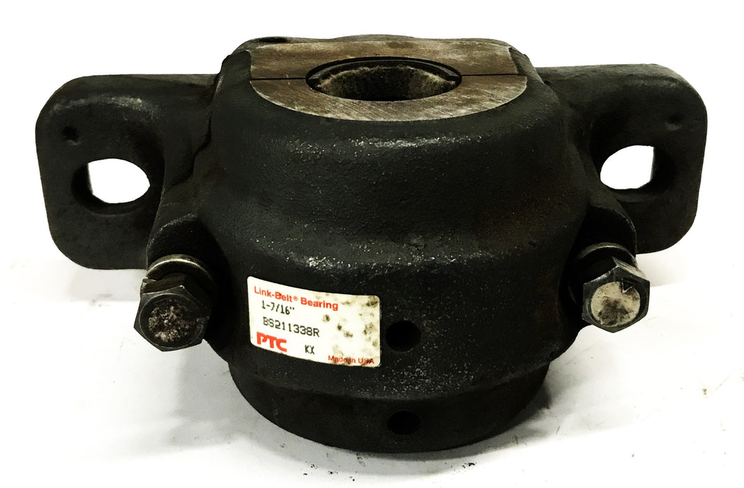 Link-Belt 1-7/16 inch Pillow Block Bearing Housing BS211338R USED