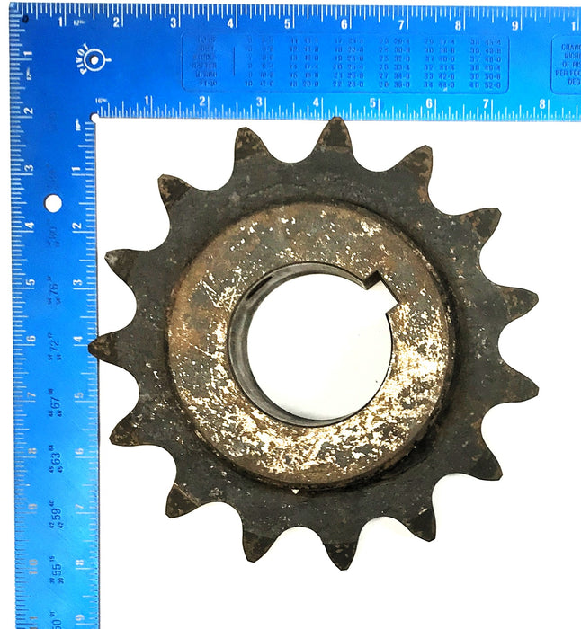 Martin Approx 2.61" Bore Roller Chain Sprocket W/ Keyway 120B15 USED
