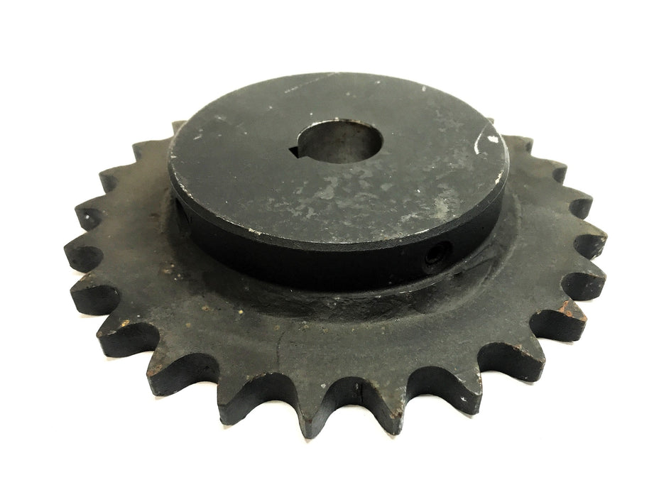 Martin 1" Bore 3/4" Pitch Roller Chain Sprocket W/ Keyway 60BS26 NOS