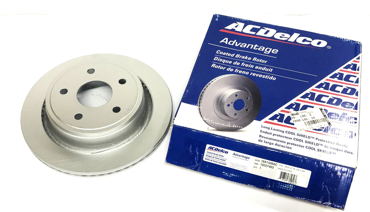 AC Delco Coated Brake Rotor 18A1428AC NOS