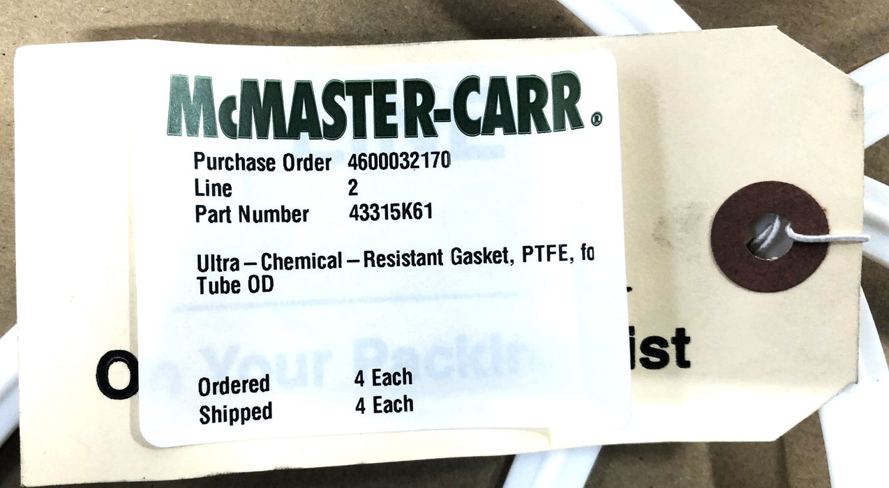 McMaster-Carr VNE Corp 304SS Heavy Duty Clamp W/ Wing Nut Kit 13MHHM8.0 NOS
