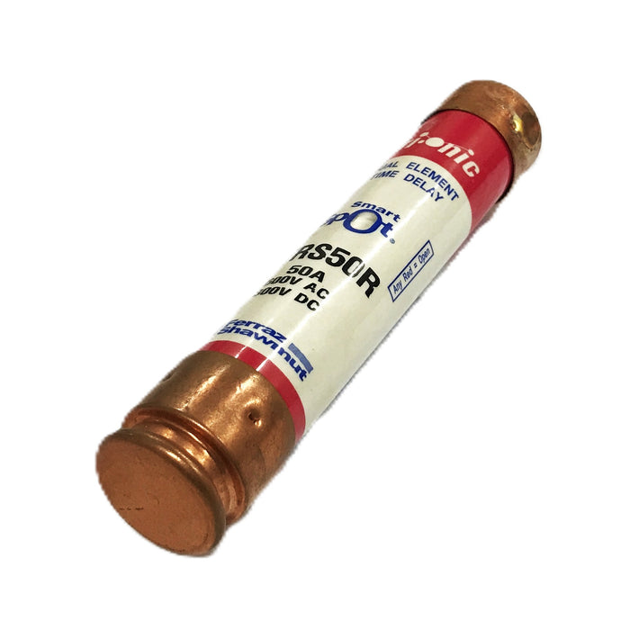 Ferraz Shawmut 50amp Tri-onic Smart Spot Fuse TRS50R [Lot of 5] NOS