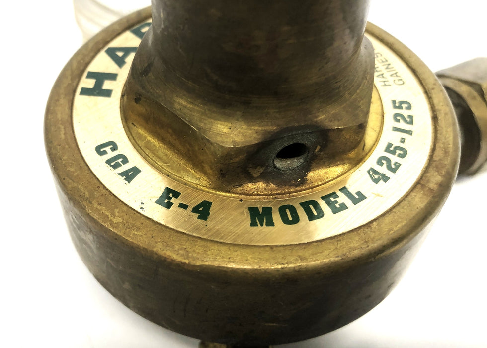 Harris CGA E-4 Regulator Gauge Model 425-125 NOS