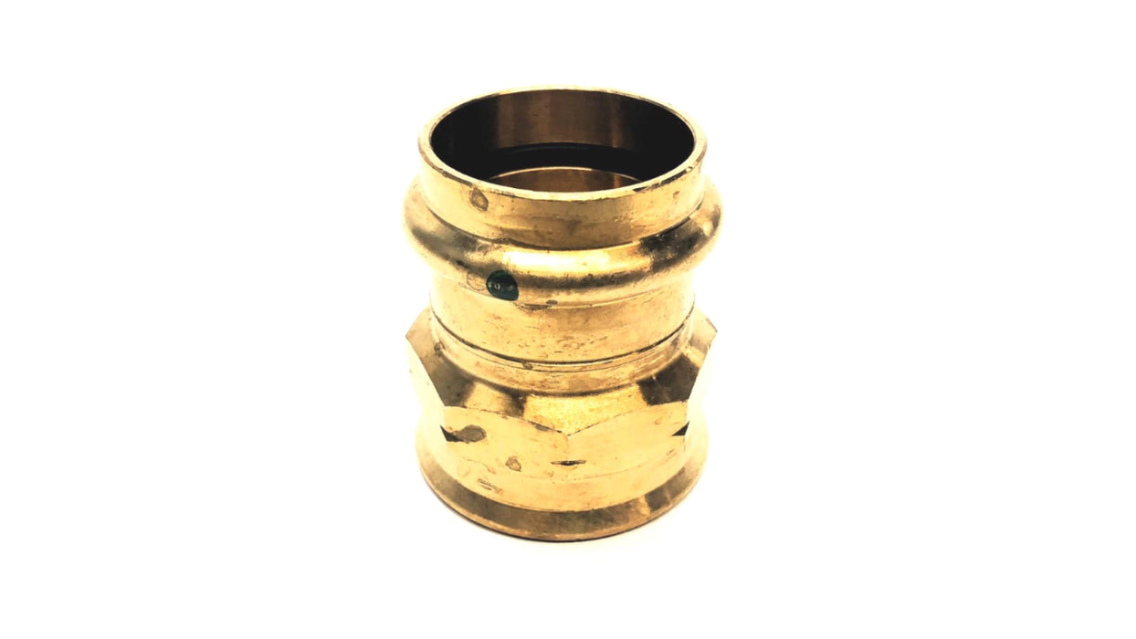 Viega C x F NPT 1-1/2" x 1-1/2" Bronze Adapter 77947 NOS