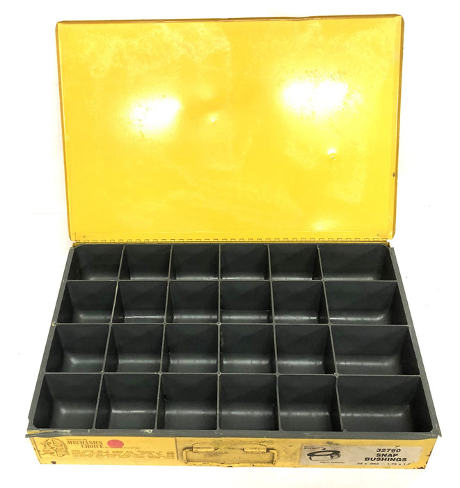Mechanic's Choice Metal Storage Case 18x12x3 Inch USED