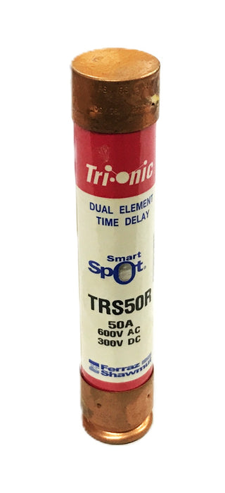 Ferraz Shawmut 50amp Tri-onic Smart Spot Fuse TRS50R [Lot of 5] NOS