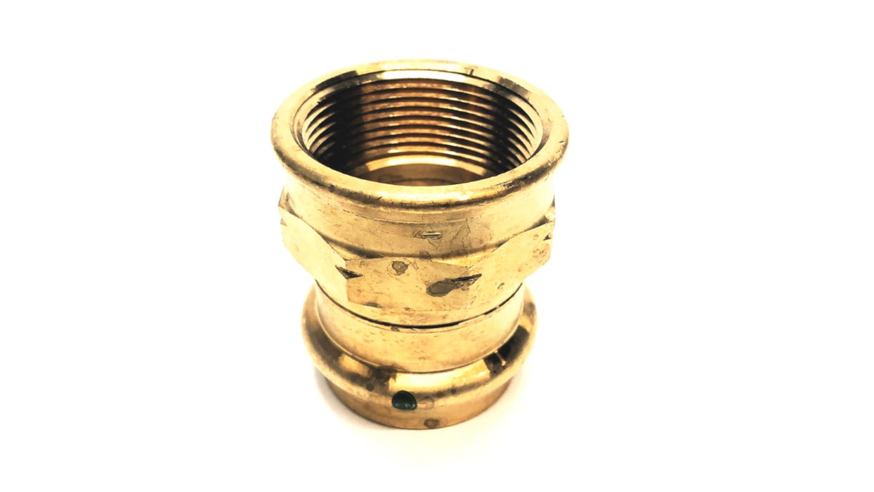 Viega C x F NPT 1-1/2" x 1-1/2" Bronze Adapter 77947 NOS
