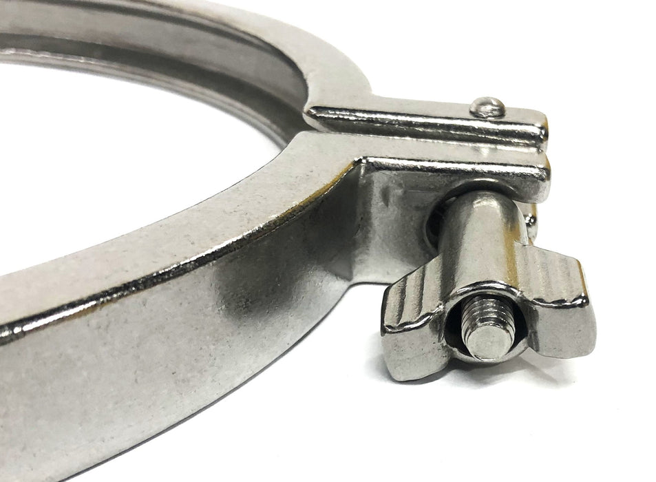 McMaster-Carr VNE Corp 304SS Heavy Duty Clamp W/ Wing Nut 13MHHM8.0 NOS