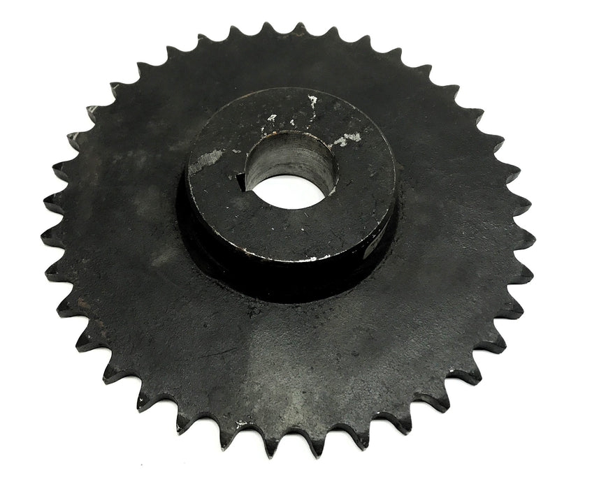 Martin 1-3/8" Bore 5/8" Pitch Roller Chain Sprocket W/ Keyway 50BS38 NOS