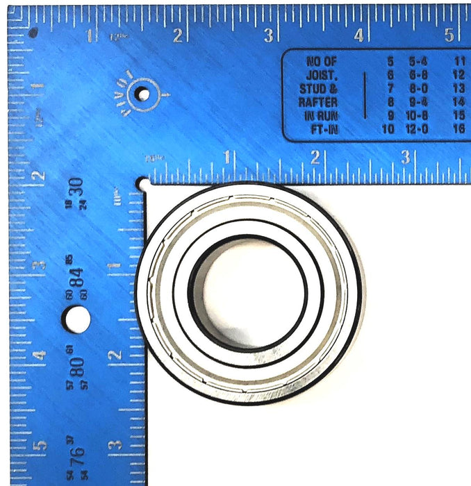 SKF Single Row Deep Groove Ball Bearing 6206-2Z/C3GJN NOS
