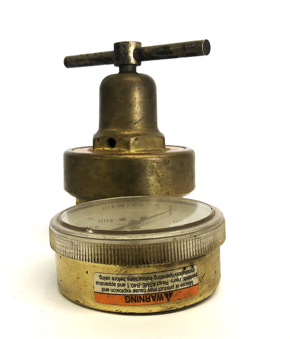 Harris CGA E-4 Regulator Gauge Model 425-15 USED