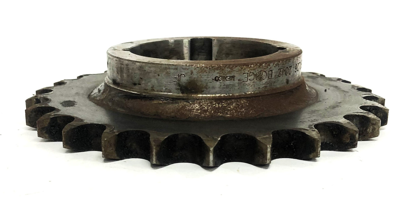 Dodge 2.71 Inch Bore 2012 100577 Roller Chain Sprocket 60BTL26 USED