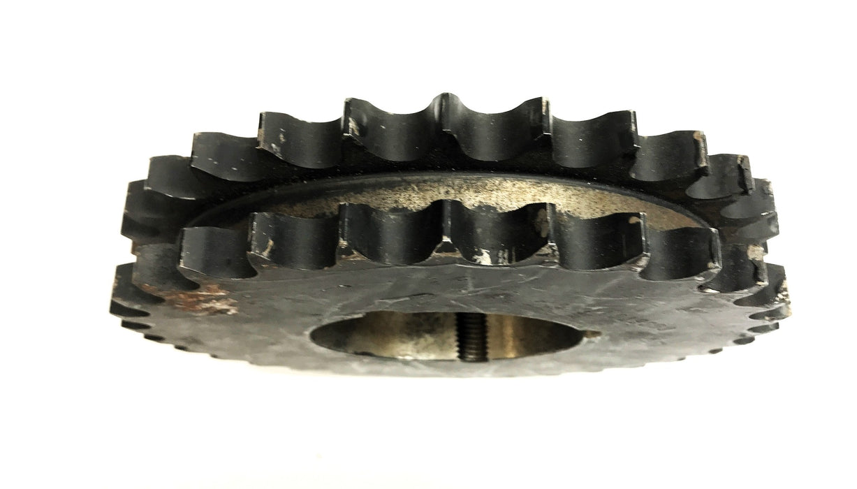 Martin Approx 3.32" Bore Double Roller Chain Sprocket D60BTB31 USED