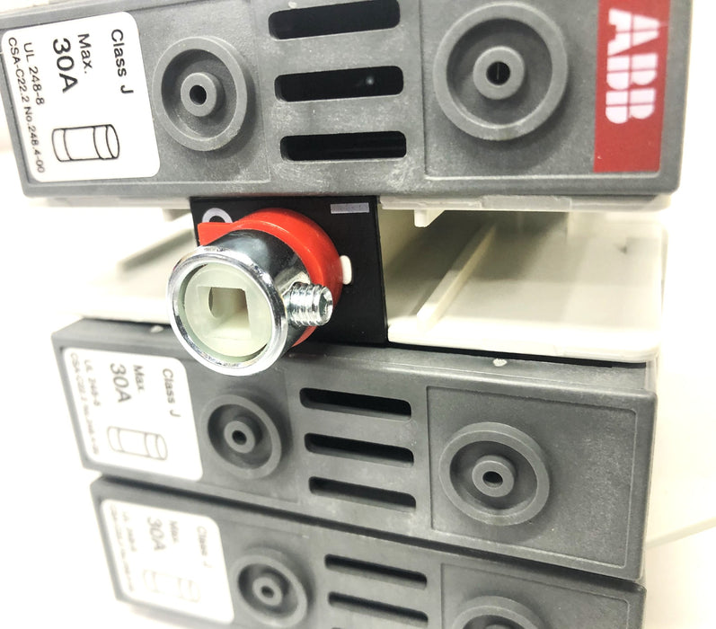 ABB 600VAC 30A General Purpose Switch Fuse OS30FAJ12 (1SCA108824R1001) NOS