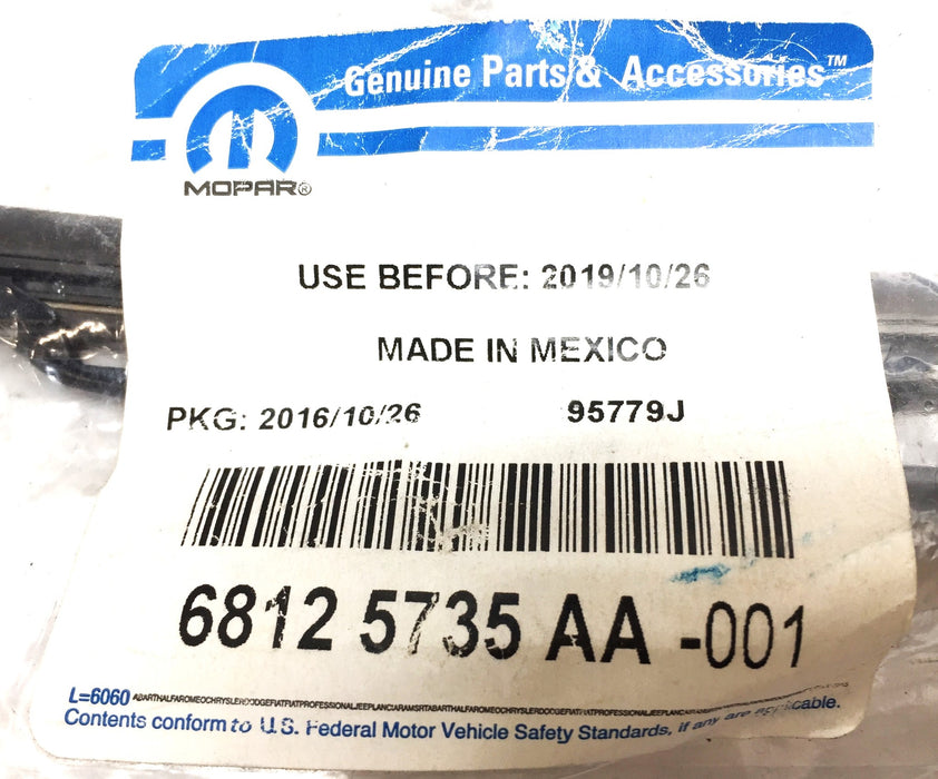 Mopar Wiper Blade Assembly 68125735AA-001 NOS