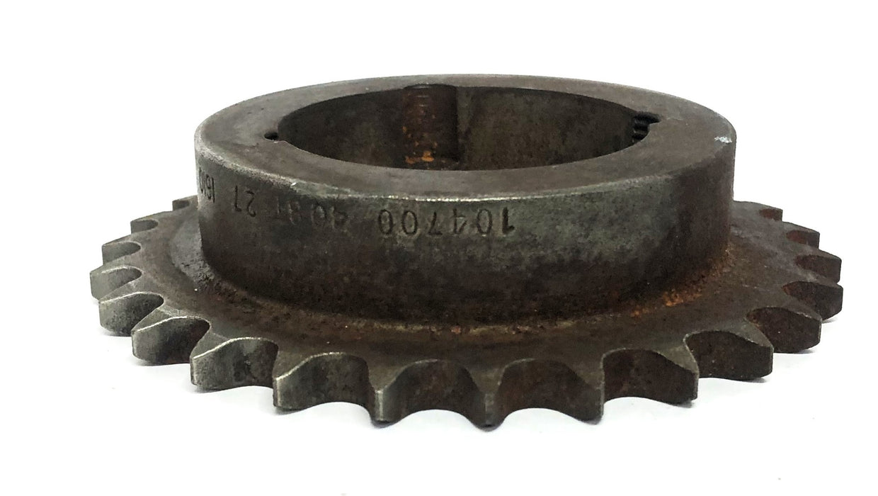 Dodge 2.20 Inch Bore 1610 104700 Roller Chain Sprocket 40BTL27 NOS