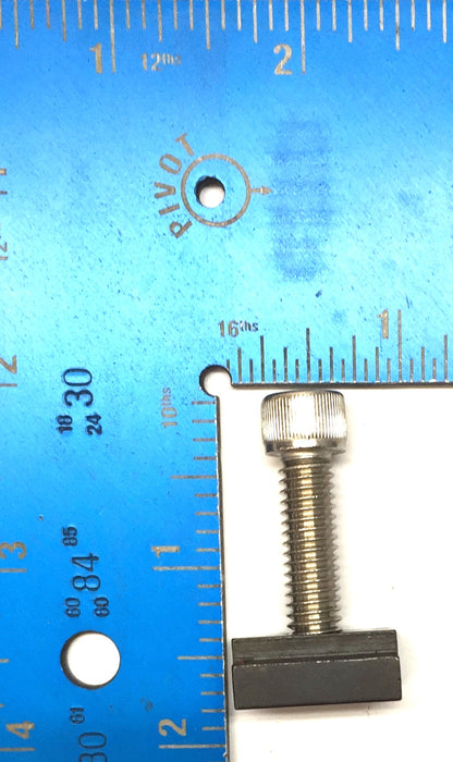 Unbranded Steel 5/16"-18 T-Slot Nut and Screw Set [Lot of 14] NOS