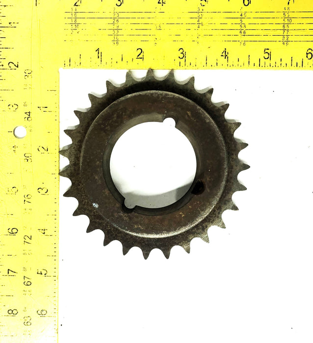 Dodge 2.20 Inch Bore 1610 104700 Roller Chain Sprocket 40BTL27 NOS