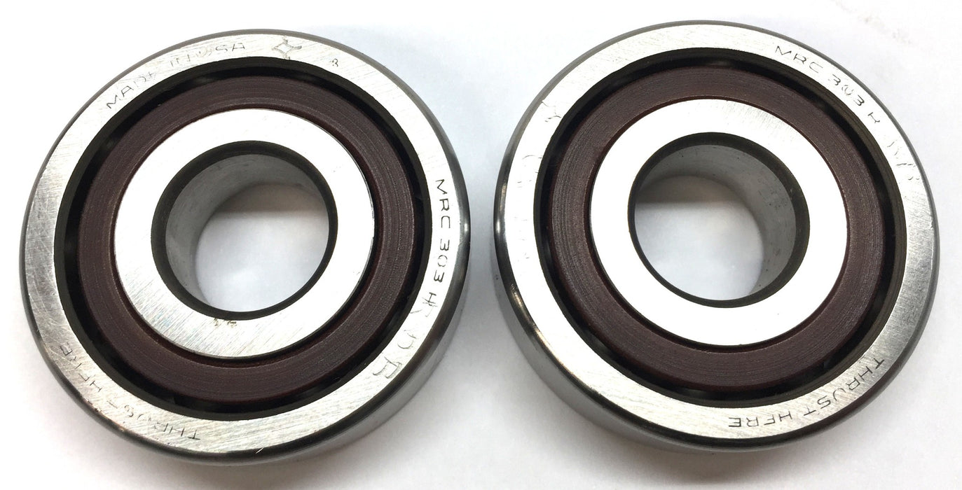 MRC Duplex Precision Ball Bearing Set (2pcs) 303RDB (No Box) NOS