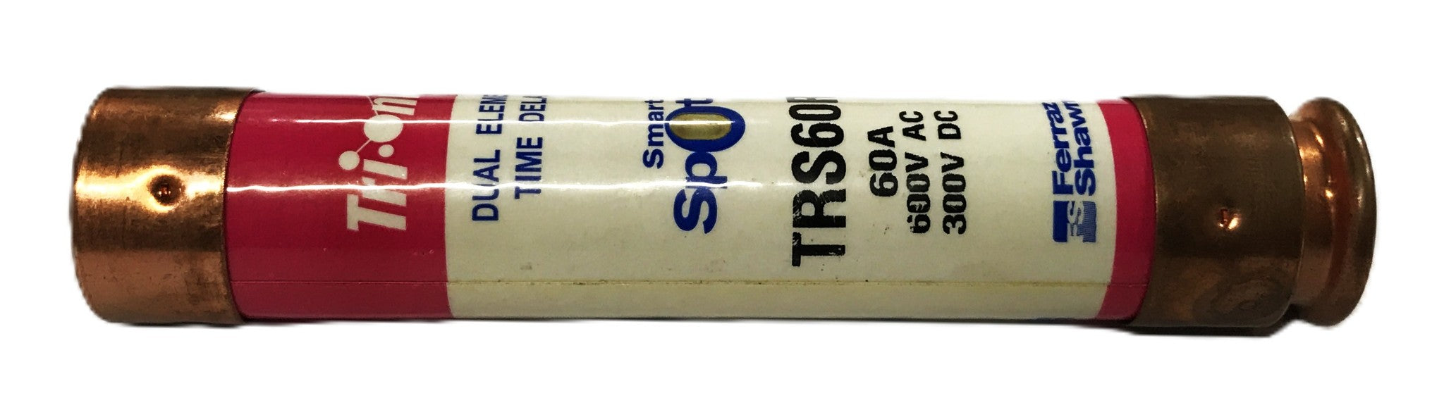 Ferraz Shawmut 50amp Tri-onic Smart Spot Fuse TRS60R [Lot of 4] NOS
